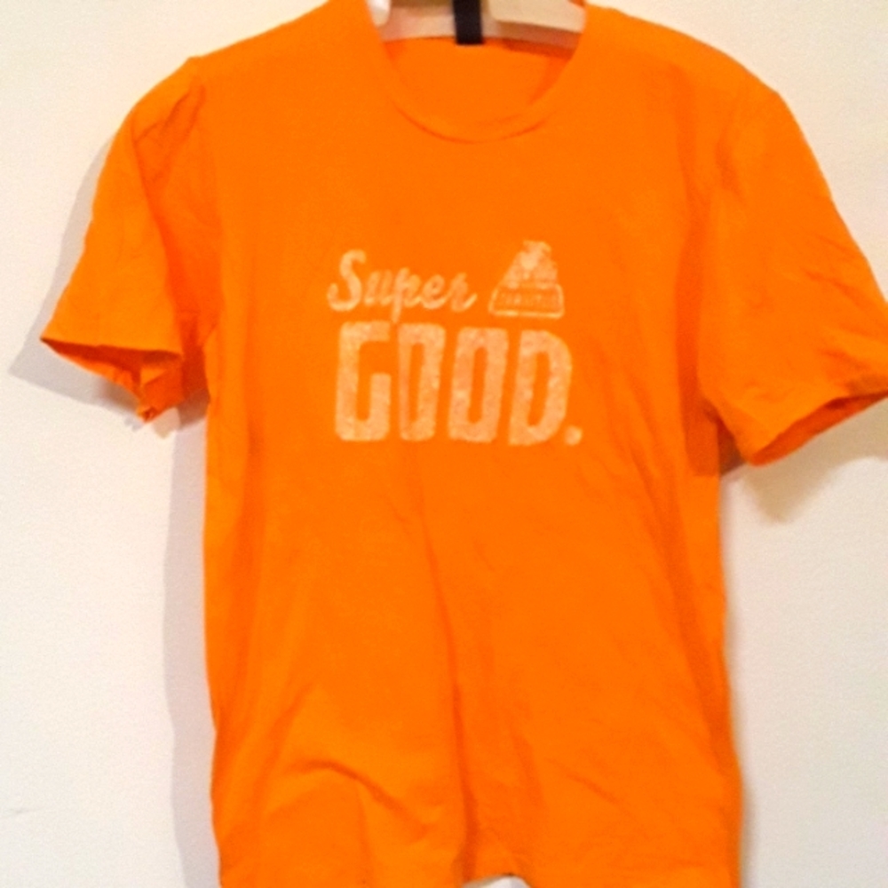 *C8MNS -JARRITOS SUPER GOOD. SZ. L ORANGE MEXICO DRINK T SHIRT M